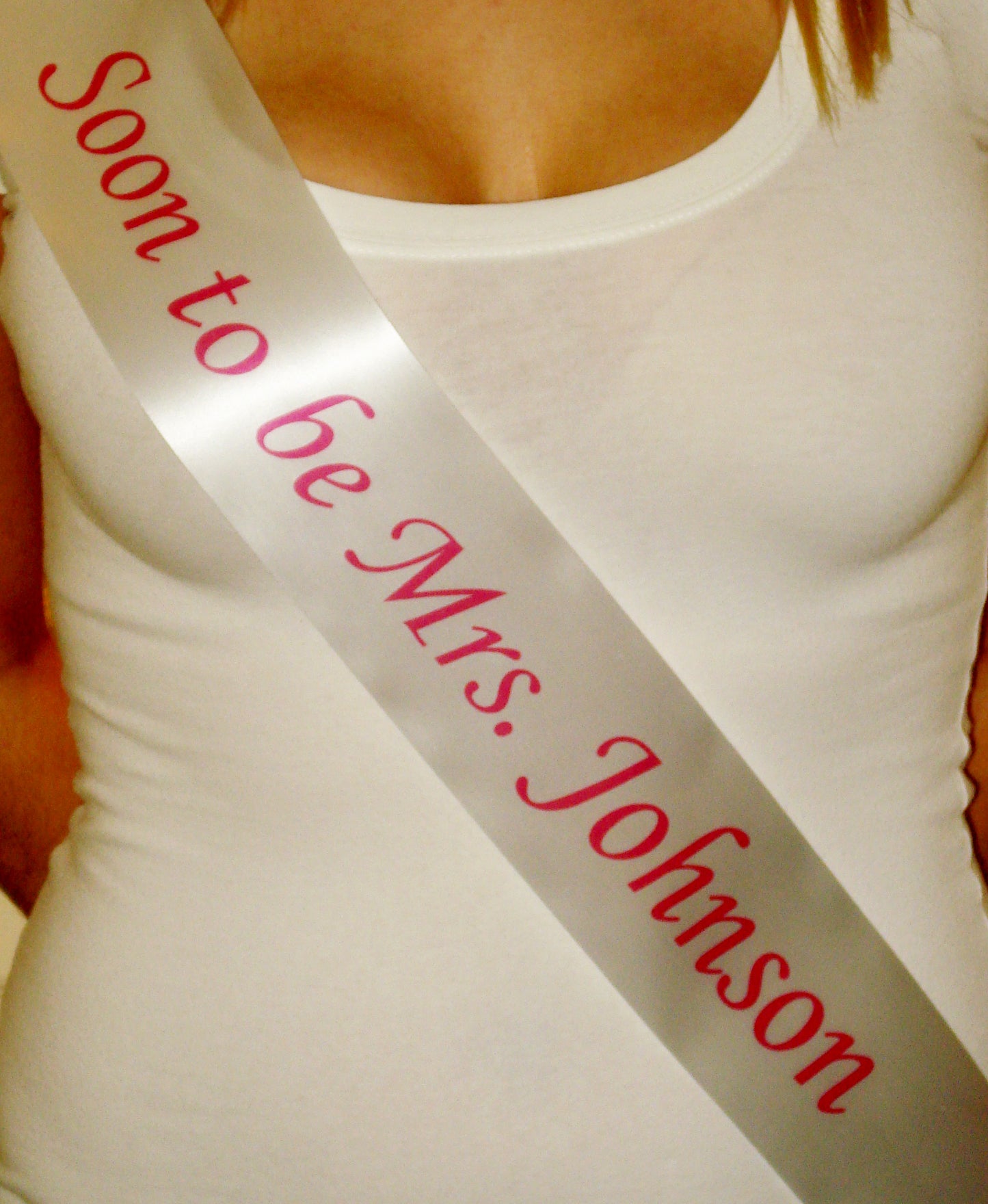 3 Inch Personalized Sash