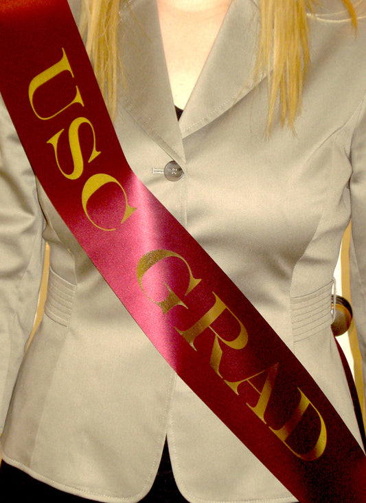 4 Inch Personalized Sash