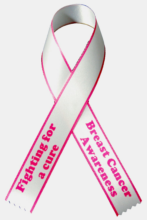 Awareness Ribbons with Border (50 Pieces)