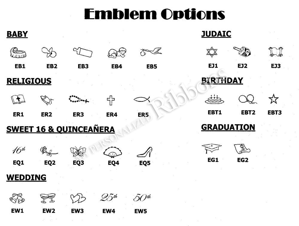 1/4" Gold Edge Personalized Continuous Ribbon (48 Yard Roll)